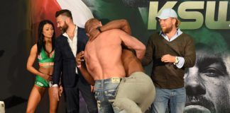 Pudzian z dwoma rywalami na ważeniu przed KSW 40