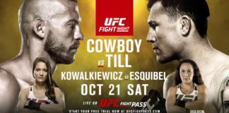 Wideo zapowiedź gali UFC Fight Night 118 : Cowboy vs Till w Gdańsku