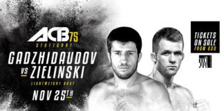 ACB 75: Gadzhidaudov vs. Zieliński – transmisja i wyniki na żywo od 18.00 na MMARocks.pl
