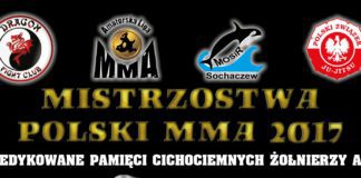 Mistrzostwa Polski MMA 2017 już 19 listopada w Sochaczewie