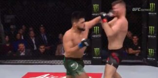 Kelvin Gastelum znokautował Michaela Bispinga w pierwszej rundzie! (WIDEO)