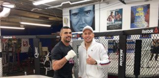 Vitor Belfort wrócił do klubu GSP, żeby przygotować się do walki Hallem