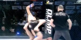 Superman punch w parterze? Zobacz zadziwiający nokaut na gali w Niemczech
