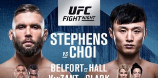 UFC Fight Night 124: Stephens vs. Choi – wyniki na żywo od 00:30