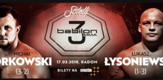 Orkowski vs Łysoniewski na Babilon MMA 3 w Radomiu