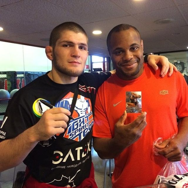 Khabib Nurmagomedov i Daniel Cormier Miocic