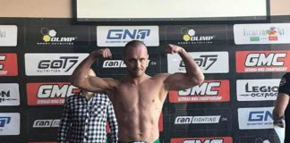 Marcin Bandel zrobił wagę przed walką wieczoru gali GMC 14 (WIDEO)