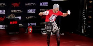 Media trening Grzegorza Szulakowskiego przed walką o pas mistrza wagi lekkiej na KSW 42