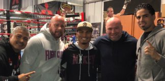 Zdjęcie dnia: Mikey Garcia z Daną White – Zuffa Boxing rozpoczyna działalność?