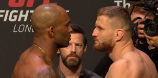Oficjalna ceremonia ważenia przed galą UFC w Londynie (WIDEO)