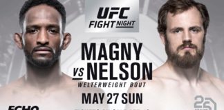 Gunnar Nelson vs Neil Magny oficjalnie drugą walką wieczoru gali UFC w Liverpoolu