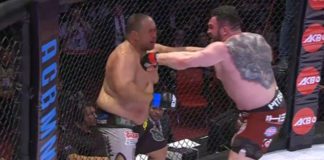 (WIDEO) Daniel Omielańczuk po kilku minutach dominacji poddaje rywala na ACB 83!