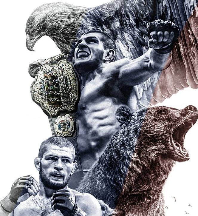 Khabib 3d portrait