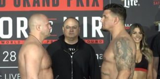 Oficjalna ceremonia ważenia przed galą Bellator 198: Mir vs Emelianenko