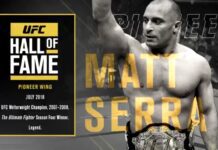 Matt Serra został nowym członkiem galerii sław UFC