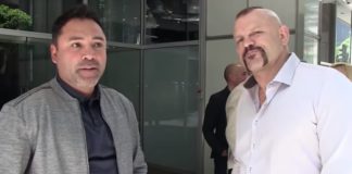 De La Hoya po spotkaniu z Chuckiem Liddellem: Chcę ruszyć z Golden Boy MMA
