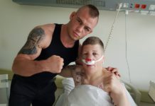 Gracjan Szadziński odwiedził w szpitalu swojego rywala po KSW 44