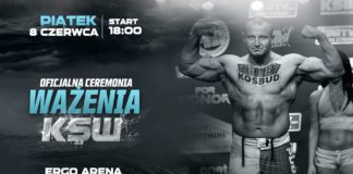 Oficjalna ceremonia ważenia KSW 44: The Game w piątek o 18:00 w Ergo Arenie