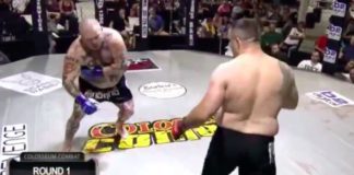 WIDEO: Zawodnik udaje uraz, prawie wygrywa walkę, a na koniec… odklepuje