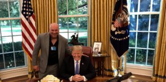Zdjęcie dnia: Dana White na spotkaniu z Donaldem Trumpem w Białym Domu
