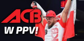 Organizacja ACB przechodzi na PPV! Znamy cenę pierwszej gali!