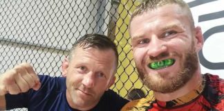 „To nie jest żadna tajemnica” – Robert Jocz o przebiegu walki Błachowicz vs Rakić Robert Jocz i Jan Błachowicz Jon Jones pas UFC