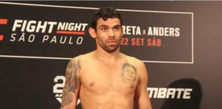 Renan Barao znacznie przekroczył limit wagowy przed walką na UFC w Sao Paulo