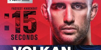 Najszybszy nokaut w 15 sekund – zobacz oficjalny plakat gali UFC w Moncton