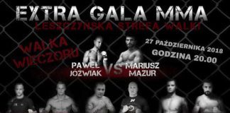 Extra Gala MMA: Leszczyńska Strefa Walki – 27 października