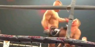 Efektowny nokaut latającym kolanem na gali GSW 9 (WIDEO)