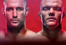 UFC Fight Night 138: Oezdemir vs. Smith – rozpiska gali