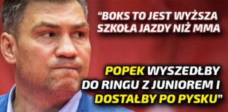 Dariusz Michalczewski o wyższości boksu nad MMA: „Popek dostałby po pysku”