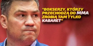 Dariusz Michalczewski zmienia front – „Ludzie pokochali show w MMA”