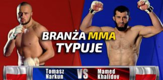 Branża MMA typuje: Mamed Khalidov vs Tomasz Narkun 2