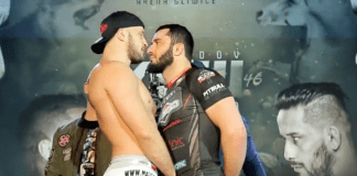 Tomasz Narkun po intensywnym spotkaniu z Mamedem Khalidovem na ważeniu przed KSW 46