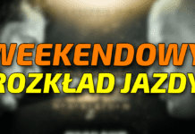 Weekendowy rozkład jazdy (30.11 – 02.12.2018)