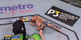 UFC on FOX 31: Charles Oliveira poddał Jima Millera w 75 sekund! (WIDEO)
