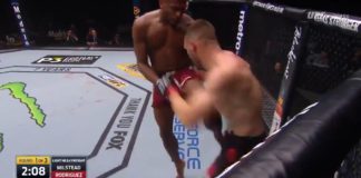 UFC on FOX 31: Kolano na wątrobę! Mike Rodriguez znokautował Adama Milsteada (WIDEO)
