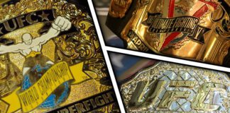 UFC zapowiada zmianę wyglądu pasów mistrzowskich