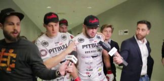 Emocjonalny Tomasz Narkun tuż po zwycięstwie z Mamedem Khalidovem na KSW 46