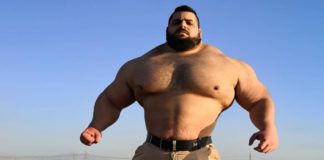 Monstrualny „Irański Hulk” zapowiada swoją walkę