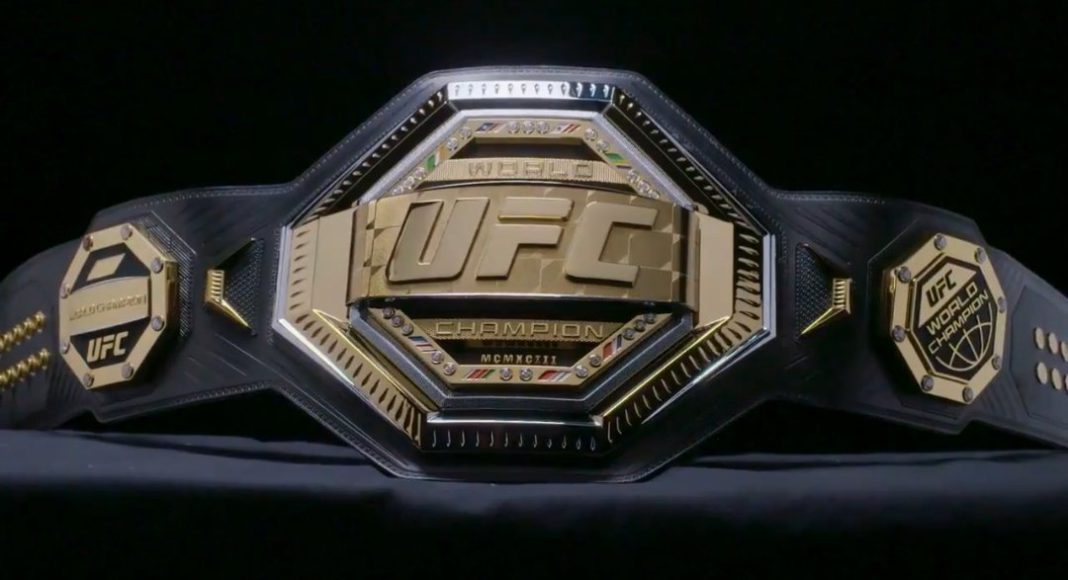 UFC prezentuje nowy mistrzowski pas z ikoną Polski MMAROCKS