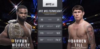 Darmowa walka przed UFC 235: Woodley poddaje młodszego Tilla
