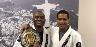 Kamaru Usman czarnym pasem BJJ
