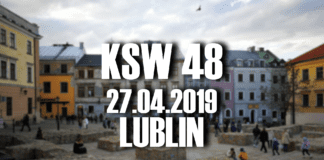 Gala KSW 48 planowana na 27 kwietnia w Lublinie