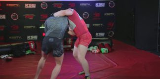 Media trening Tomasza Narkuna przed walką o pas mistrza wagi ciężkiej na KSW 47