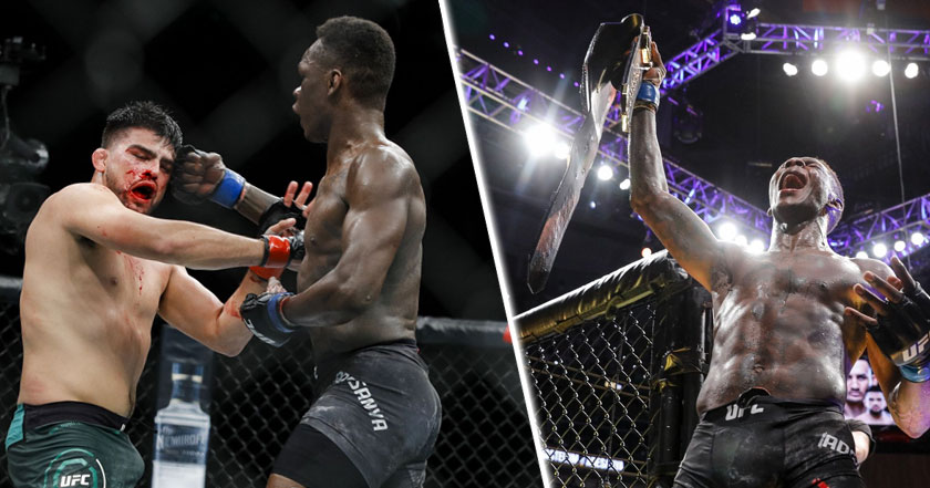 Gastelum Israel Adesanya