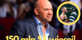 UFC z przychodem powyżej 600 mln dolarów za 2018 rok