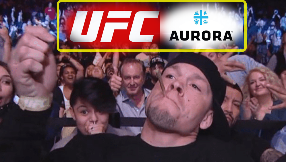 UFC i Aurora Cannabis rozpoczynają współpracę za grube pieniądze