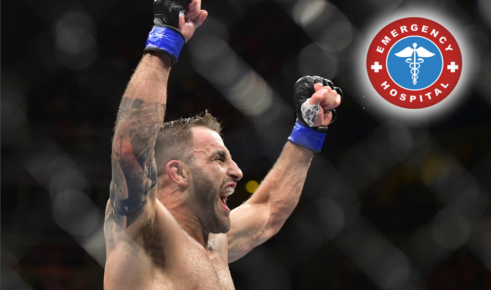 Alexander Volkanovski został odesłany do szpitala, nabawił się infekcji krwii